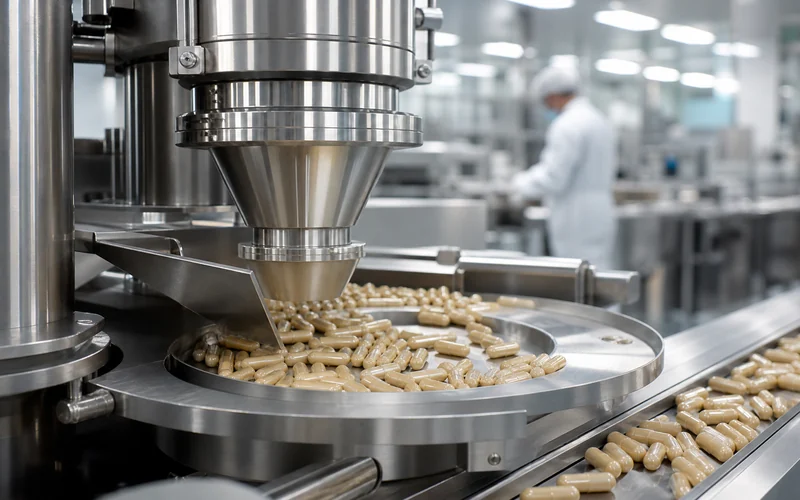 Produktionslinie für Nahrungsergänzungsmittel