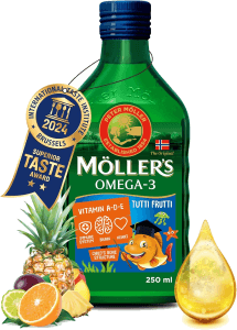 Möller’s Omega-3 Lebertran Tutti Frutti