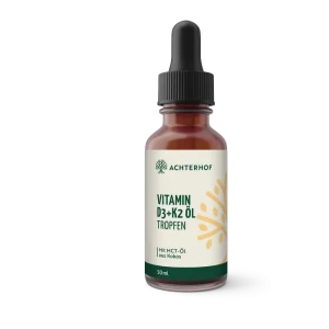 Vom Achterhof Vitamin D3+K2 Öl-Tropfen