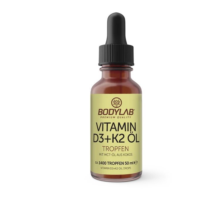 BodyLab24 Vitamin D3 + K2 Öl-Tropfen