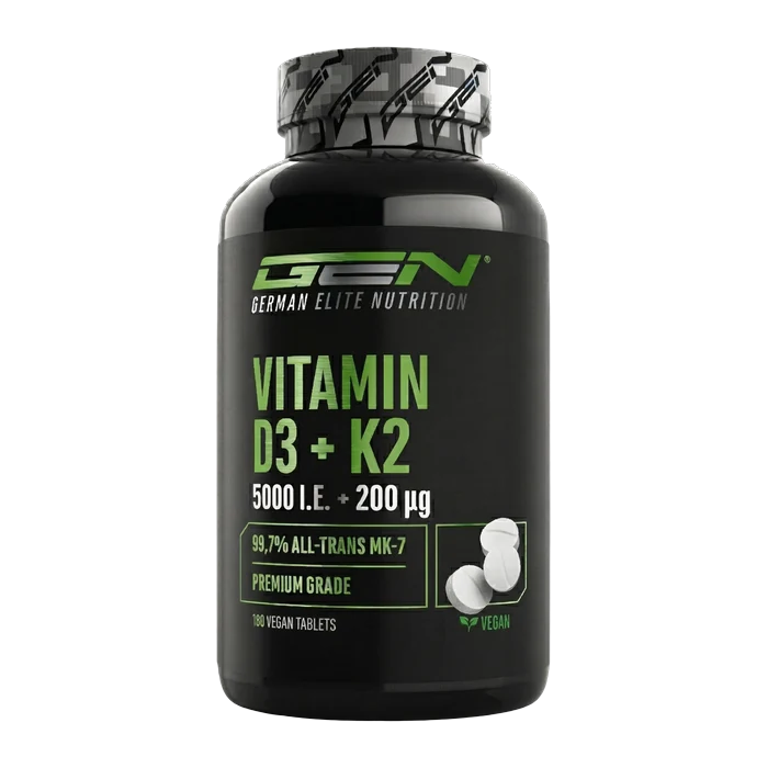 GEN Vitamin D3 5.000 I.E. + K2 vegan