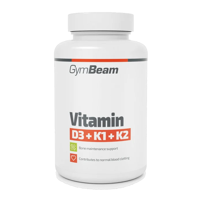 GymBeam Vitamin D3 + K1 + K2
