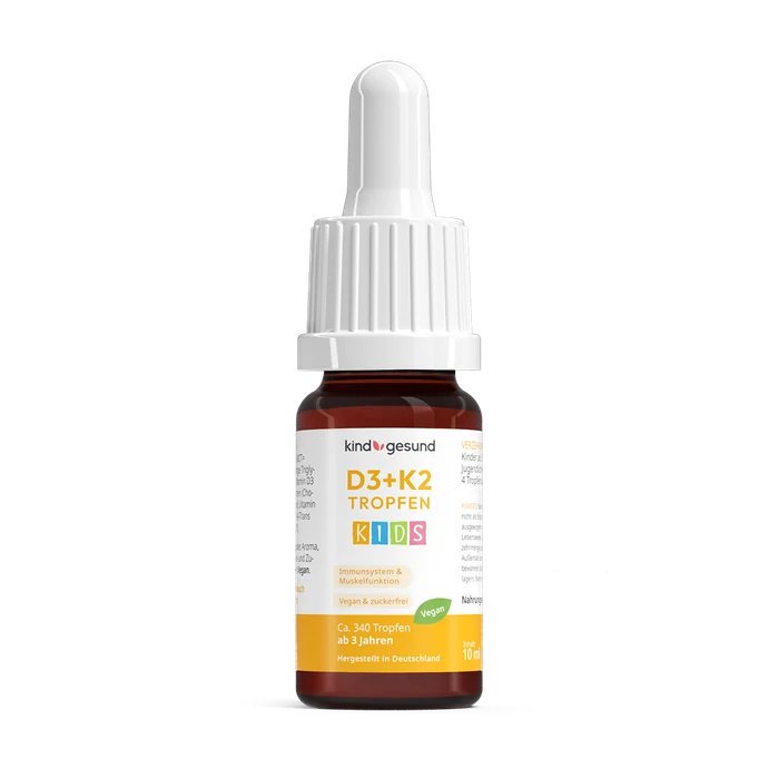 kindgesund Vitamin D3 + K2 Tropfen für Kinder