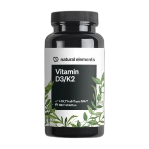 natural elements Vitamin D3/K2 5000 I.E.