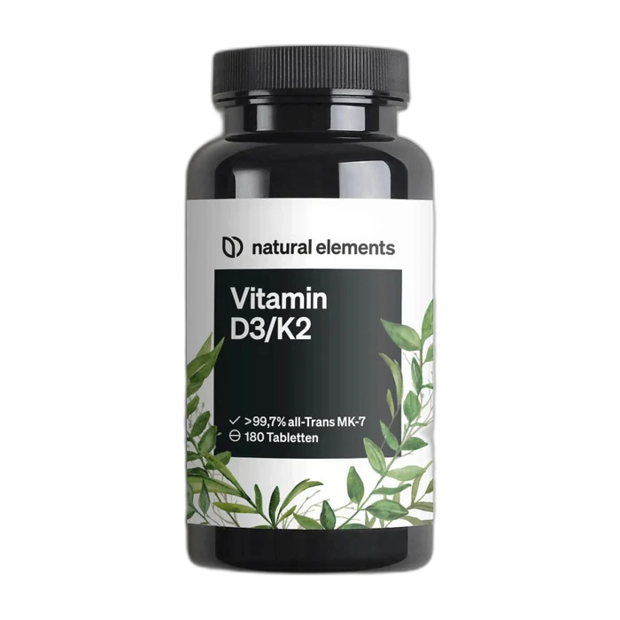 natural elements Vitamin D3/K2 5000 I.E.