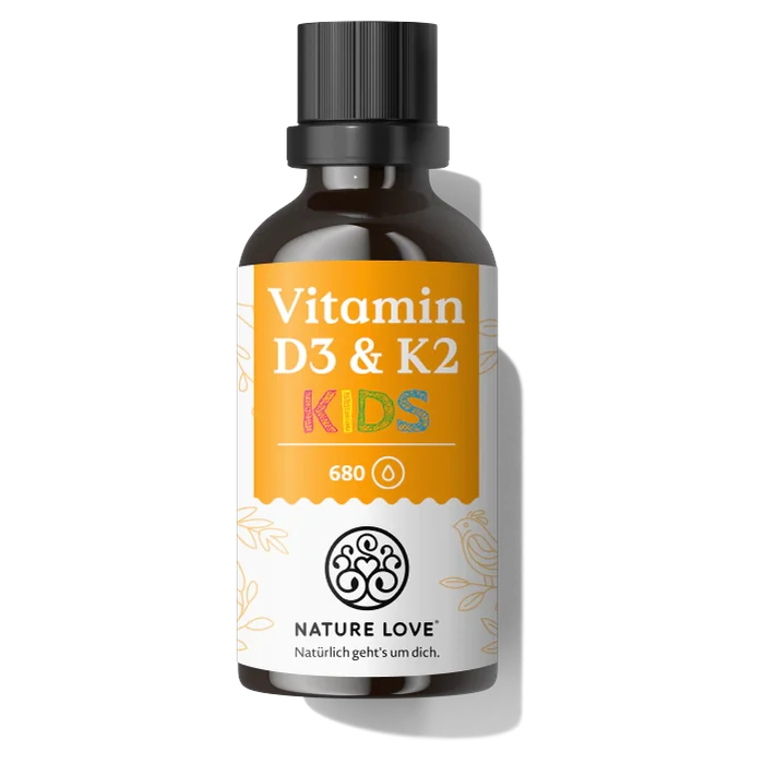 Nature Love Vitamin D3 + K2 Kids Tropfen