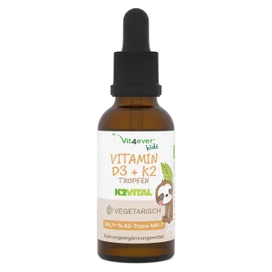 vit4ever Vitamin D3 + K2 Kinder Tropfen