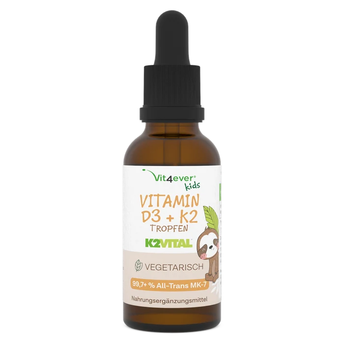 vit4ever Vitamin D3 + K2 Kinder Tropfen